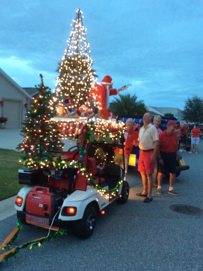 2018 Annual Tree lighting / Golf Cart Parade